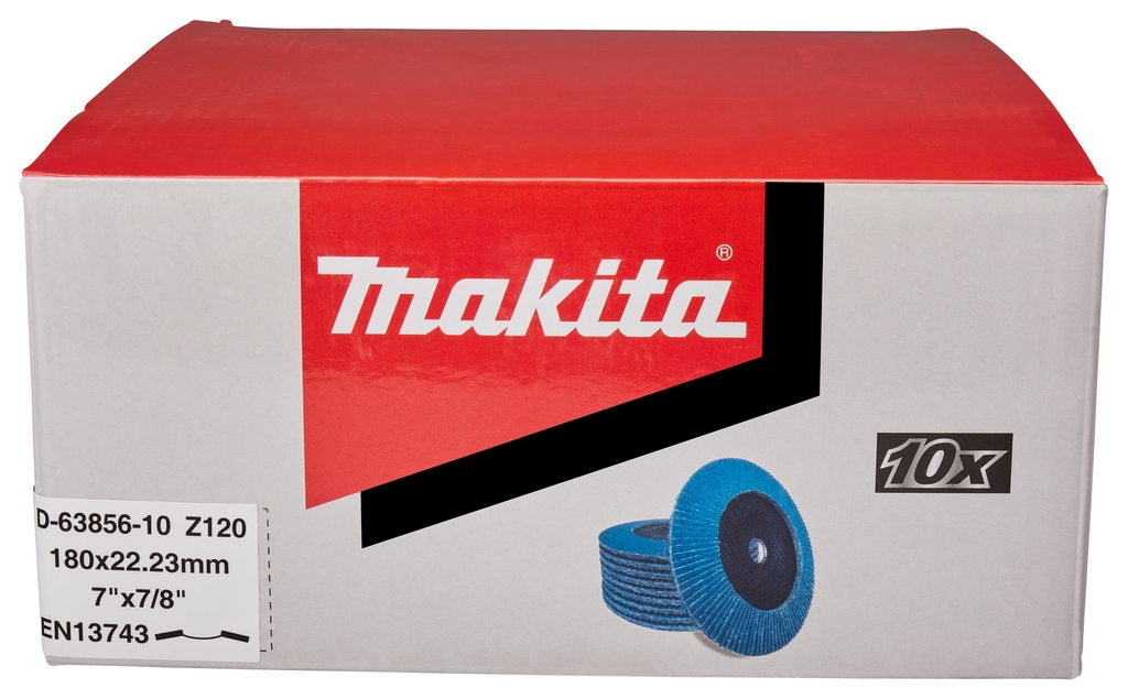Makita Zubehör D-63856-10 Fächerscheibe 180mm Z120