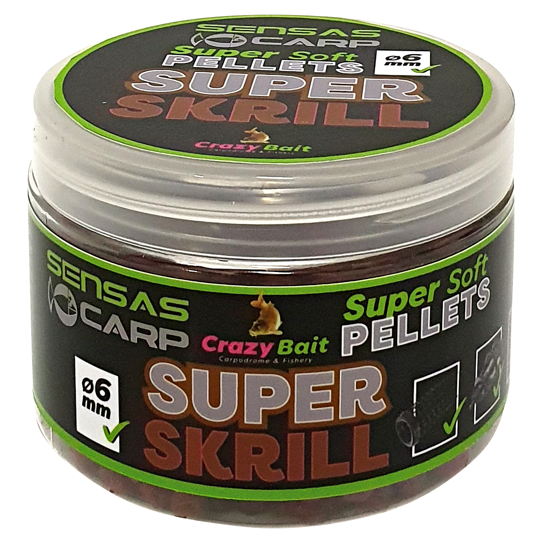 Sensas Super Soft Pellets (Super Skrill)
