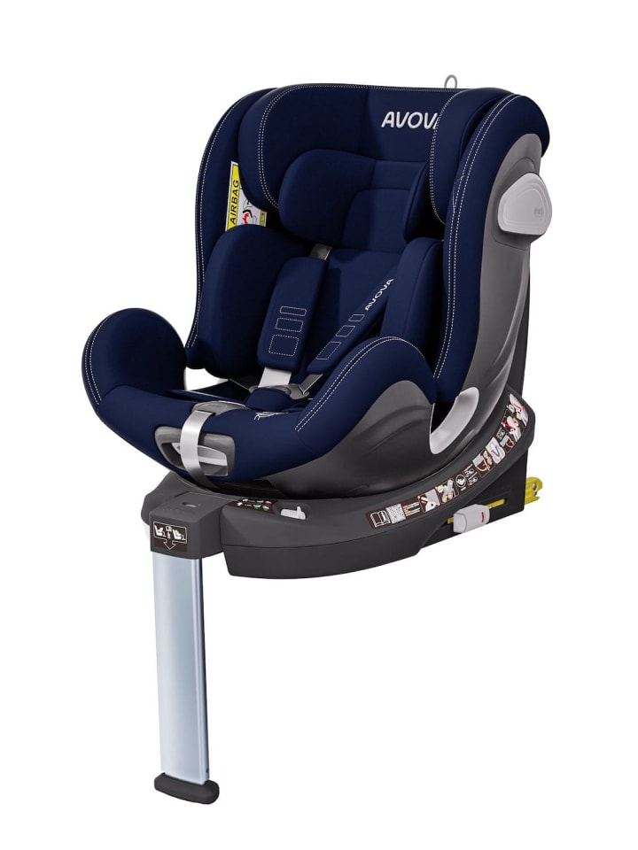 AVOVA Avova Swan-Fix I-Size Reboard Kindersitz - Farbe: River Blue günstig kaufen onesize
