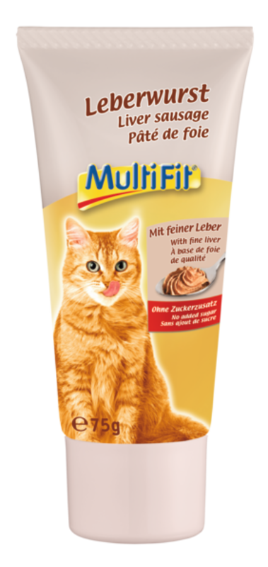 MultiFit Snacks MultiFit Leberwurst 75 g