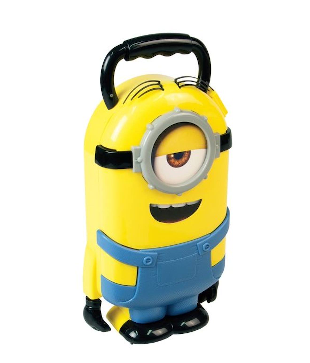 Malette de jeu Les Minions en forme de personnage Stuart jaune