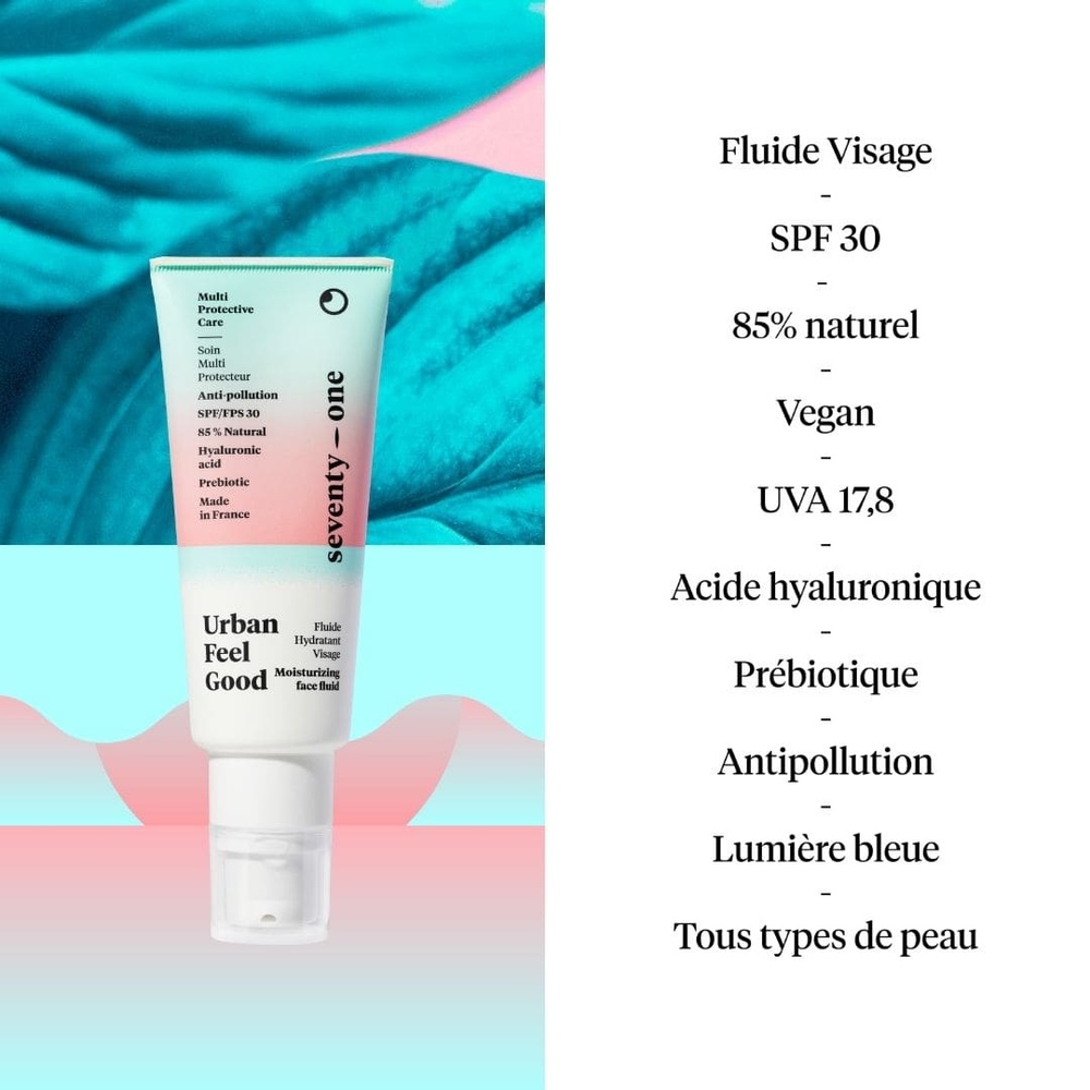 seventyOne percent Urban Feel Good Fluide/Visage/Protection