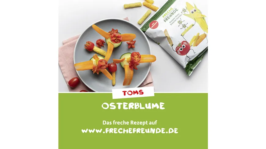 Freche Freunde Bio Knusper Sticks-Dreierlei Gemüse 30 g