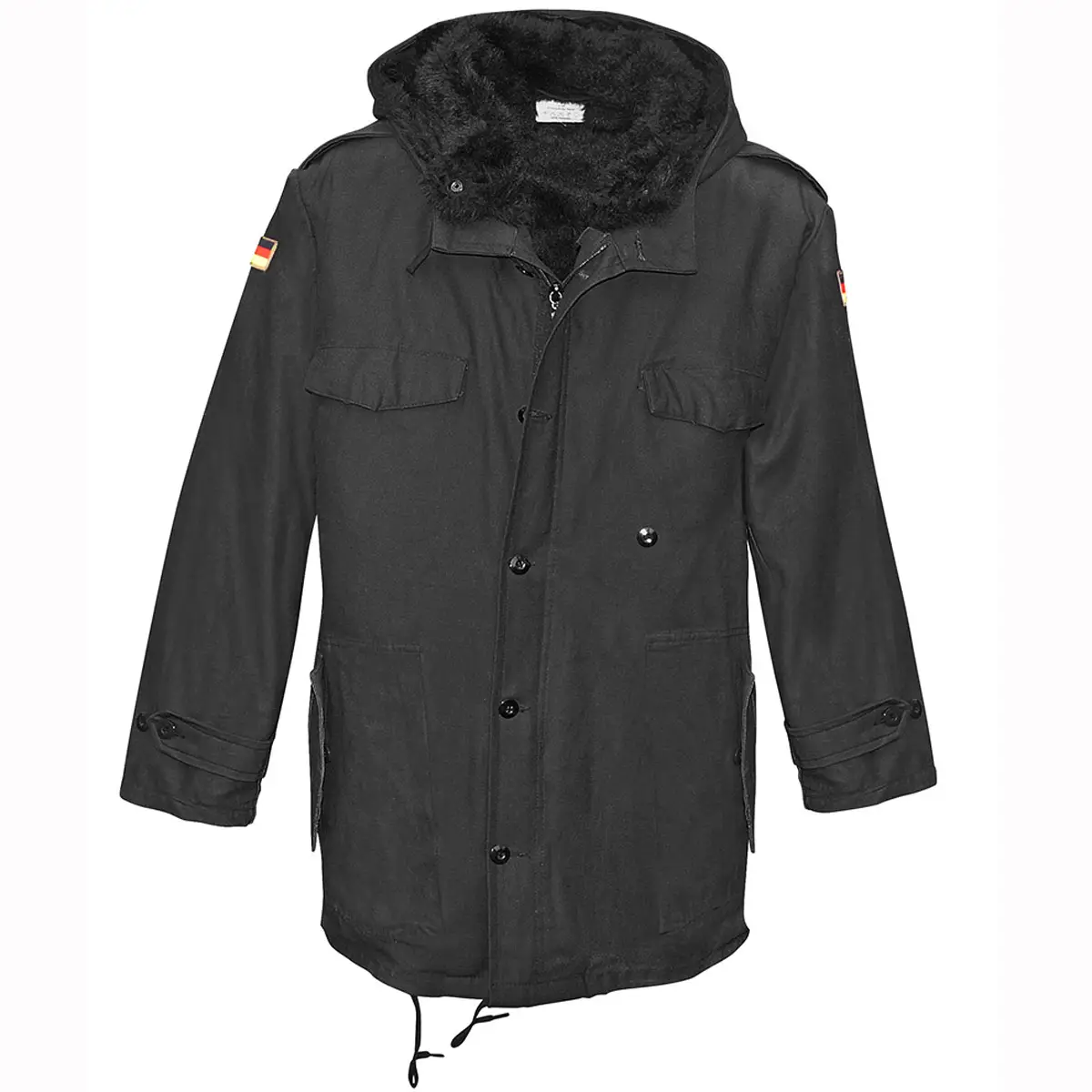 BW Parka mit Futter schwarz
