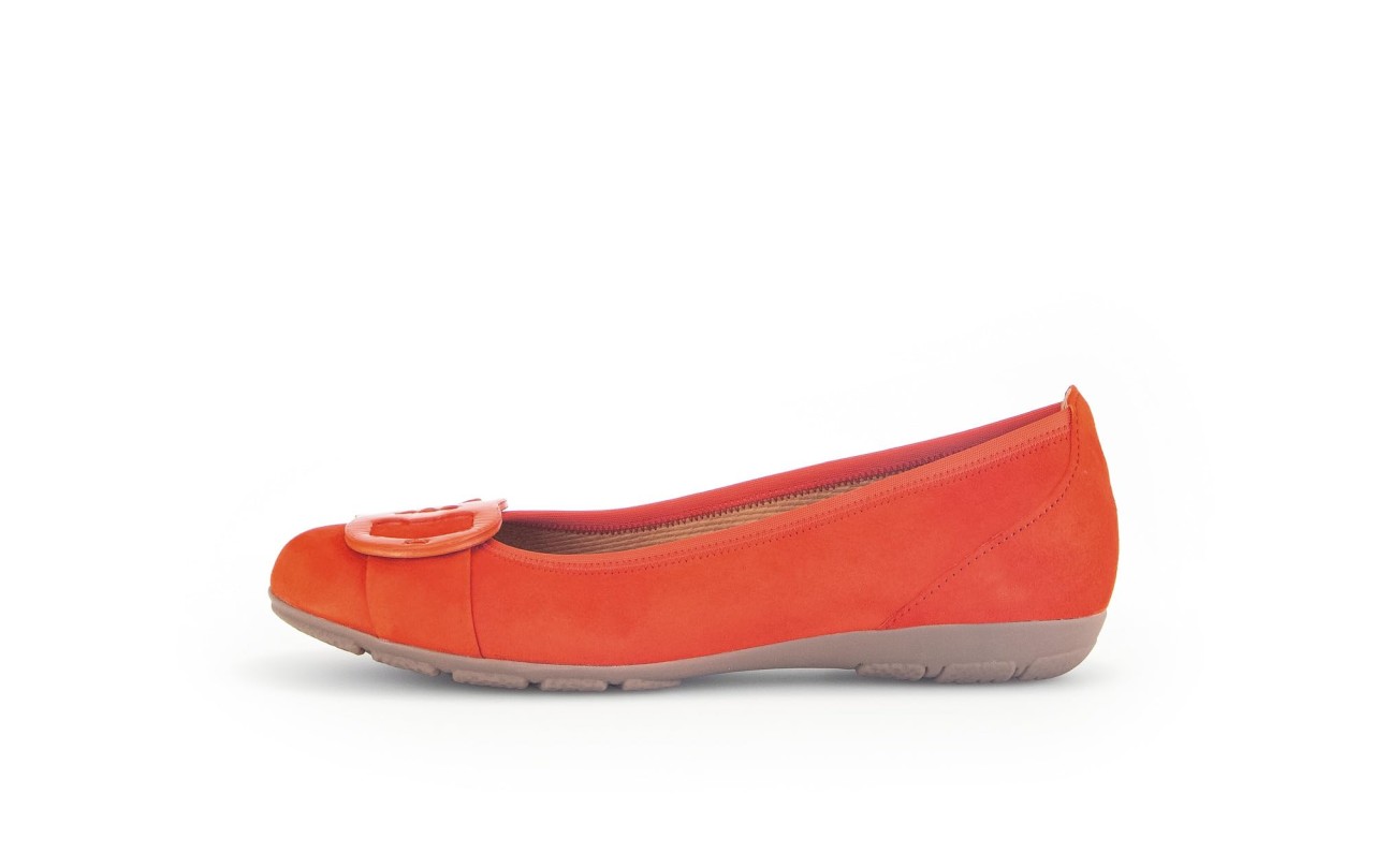 GABOR Ballerinas orange Gabor Fashion sportliche Ballerinas 44.1