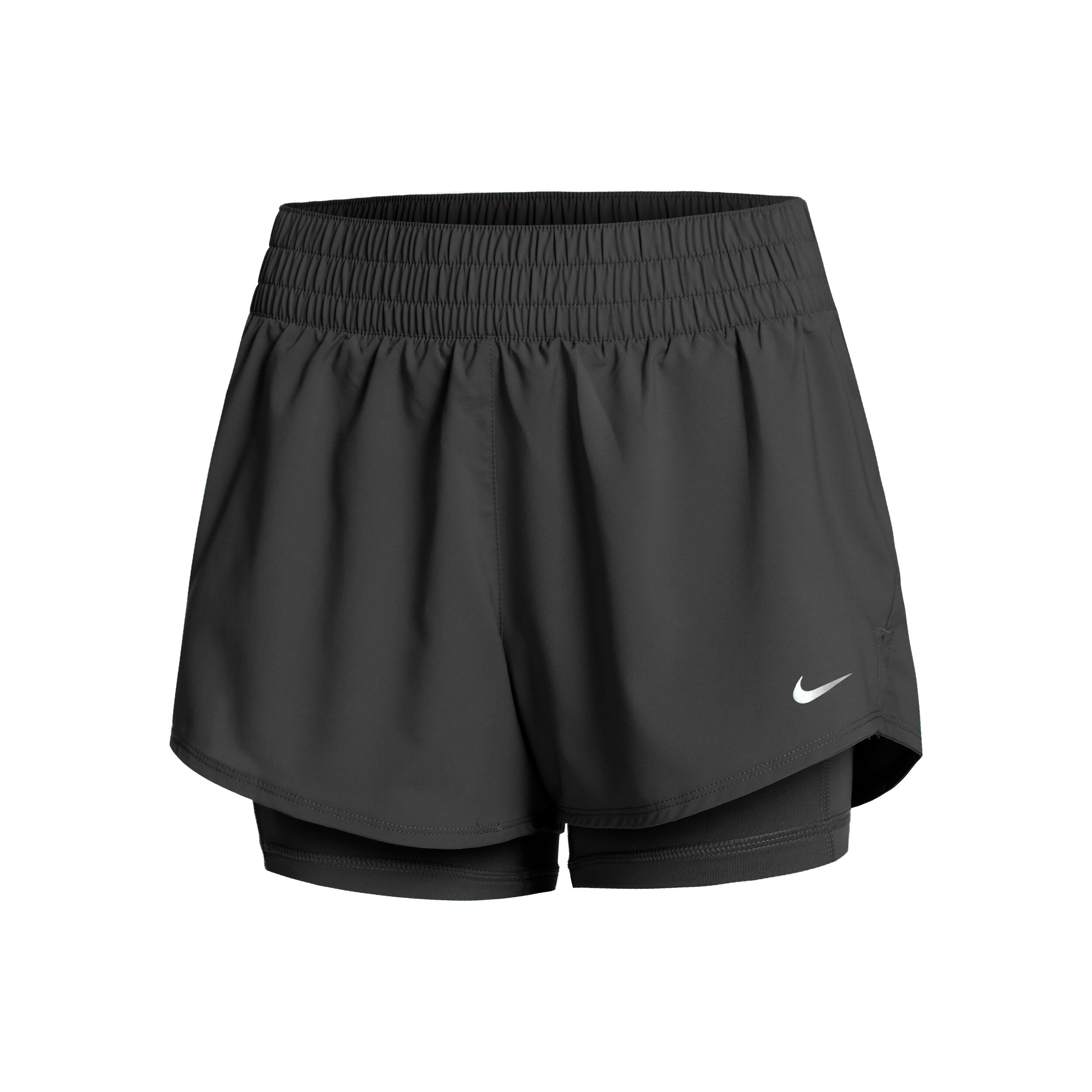 Dri-Fit One MR 2in1 Shorts Damen - Schwarz