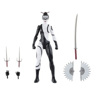 Marvel Knights Marvel Legends Actionfigur - Marvel's Lady Bullseye (BAF: Mindless One)