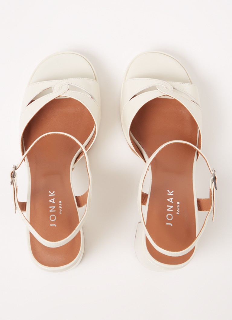Jonak Justine calfskin sandalette
