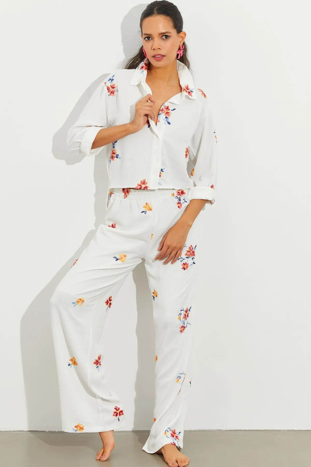 Cool & Sexy  Zweiteiler - Weiß - Regular Fit