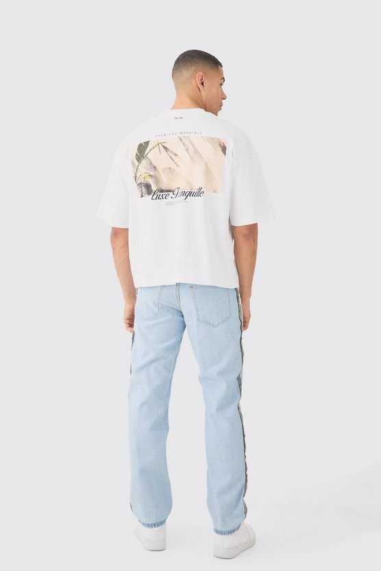Lockere Inside-Out Jeans