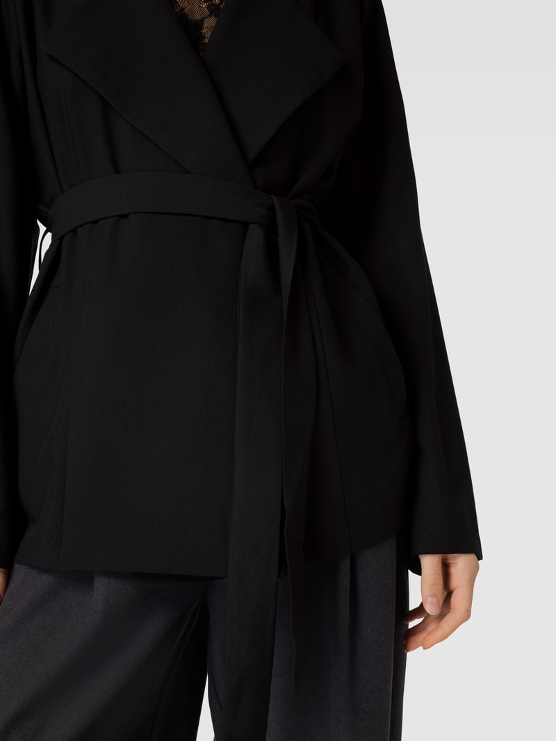 Blazer mit Reverskragen Modell 'BOSS' in black
