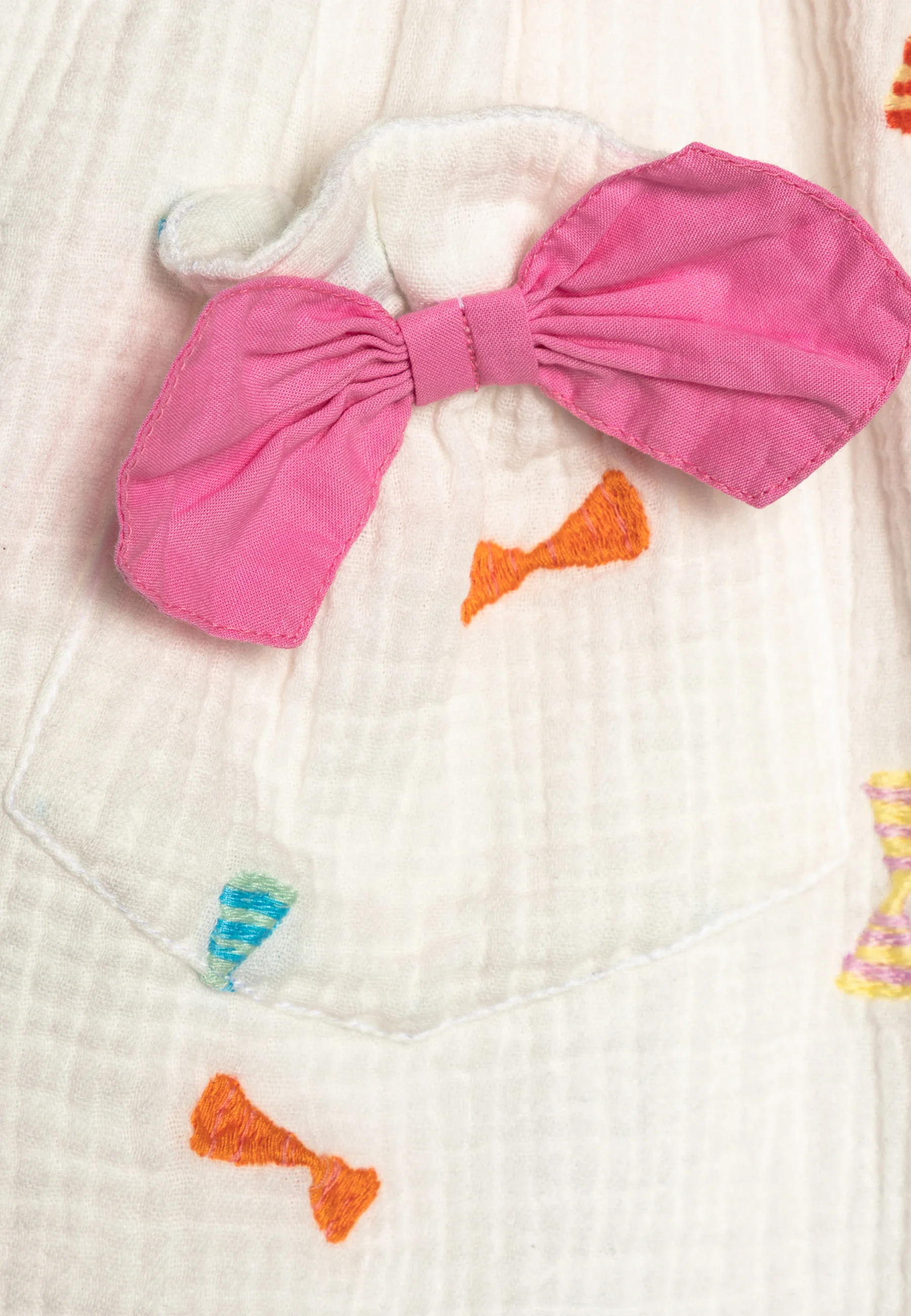 Stella McCartney Kids FALDA NIÑA CON LAZOS - Falda de corte A