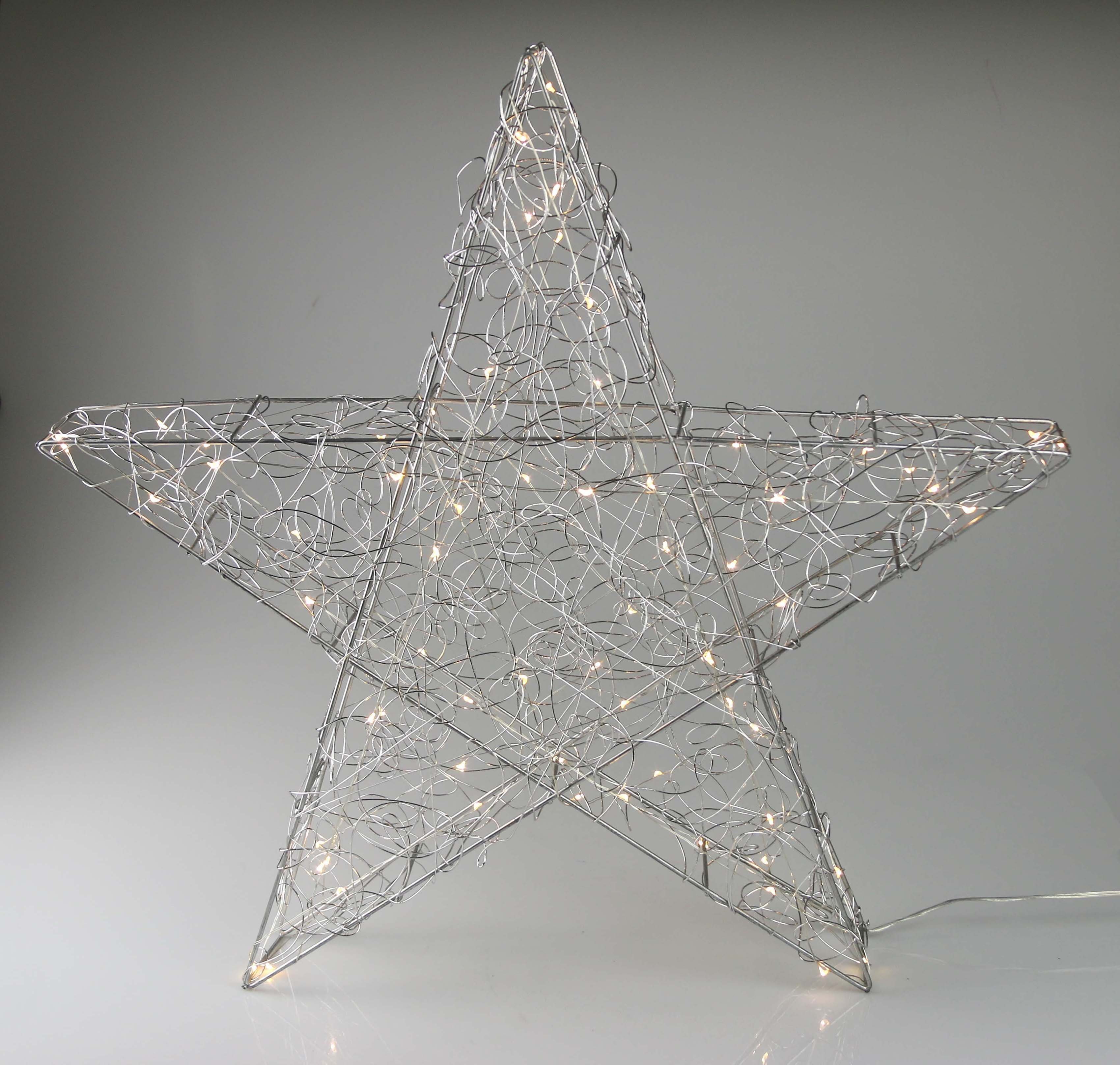 AM Design LED Stern, LED fest integriert, Warmweiß, Weihnachtsstern, Weihnachtsdeko aussen