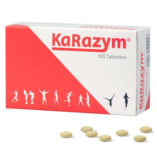 KARAZYM magensaftresistente Tabletten  100 St  Tabletten, magensaftresistent