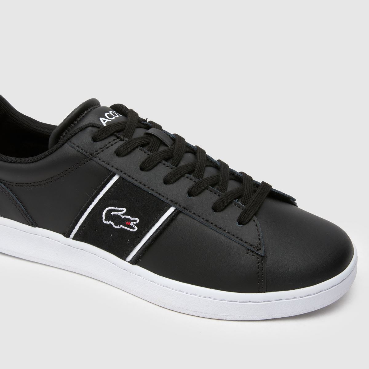Lacoste – Carnaby – Svarta och vita träningsskor