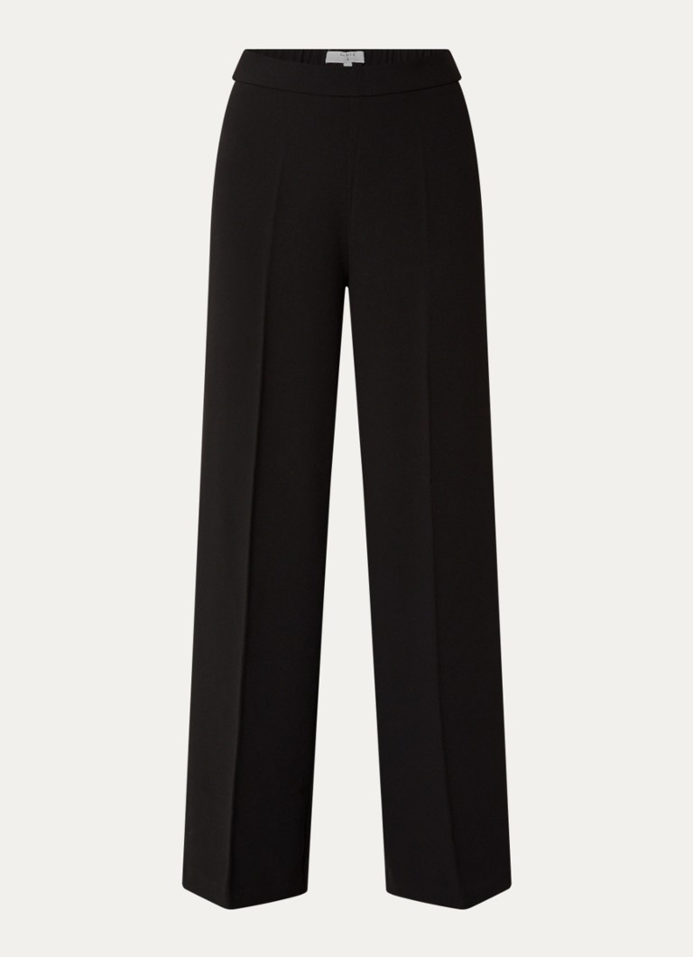 Pantaloni Lucas Dante 6 cu talie înaltă, cu talie largă și cu o cută bine definită.