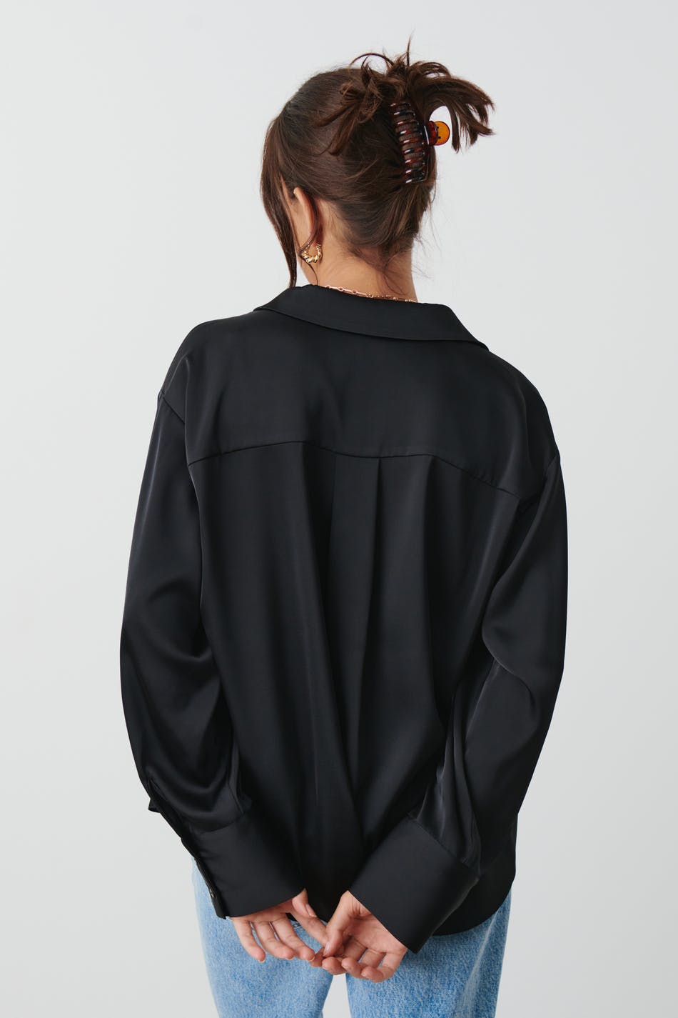 Satin shirt