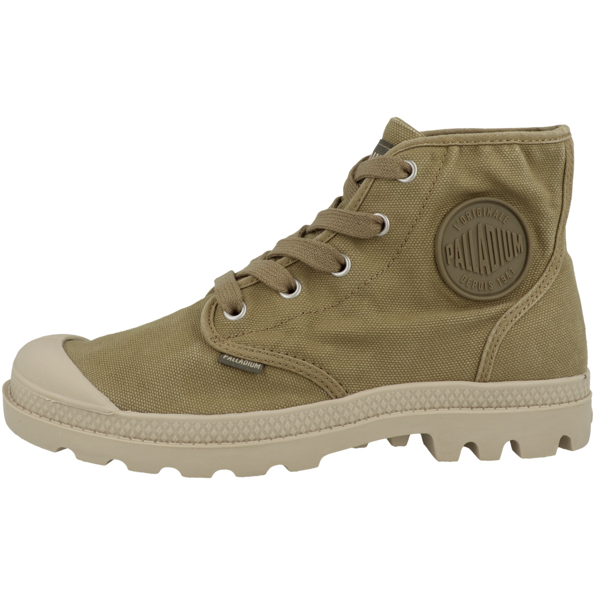 Palladium Pampa Hi Schnürboots hellbraun
