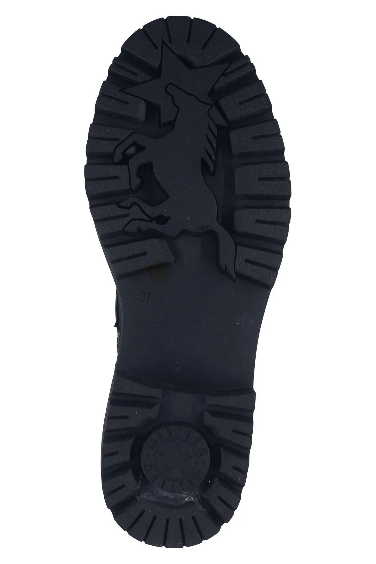 Mustang  Stiefelette - Schwarz - Blockabsatz
