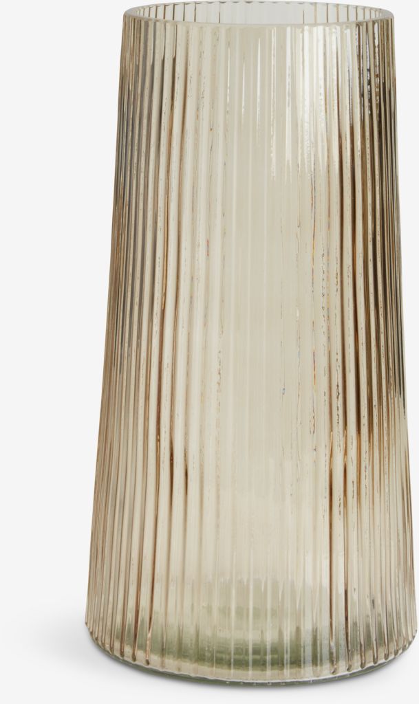 ROY ROY vase Ø16xH30cm khaki