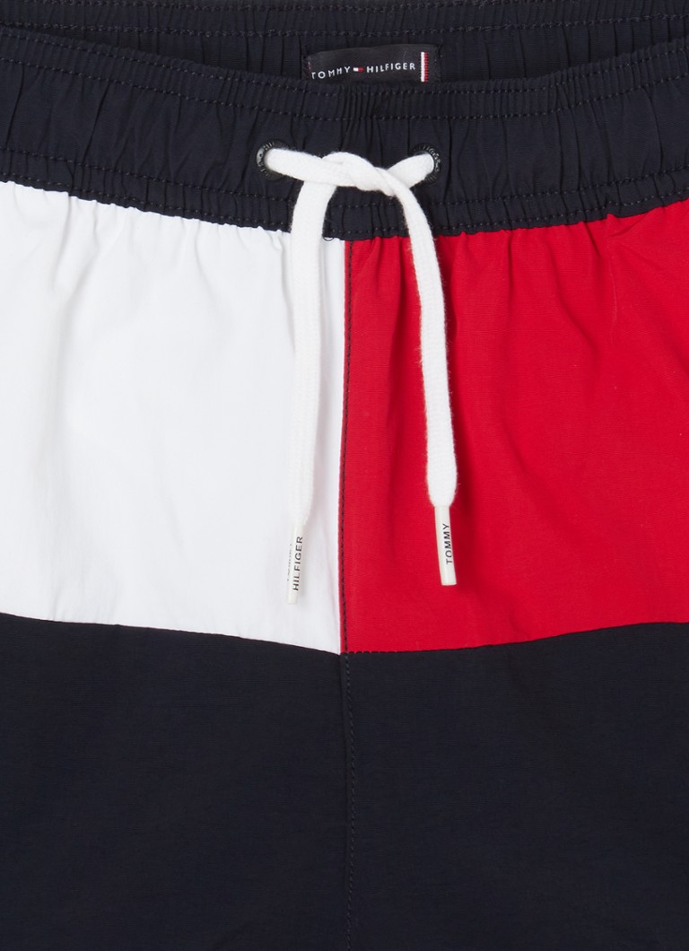 Pantaloncini da bagno Tommy Hilfiger con tasche laterali e logo stampato