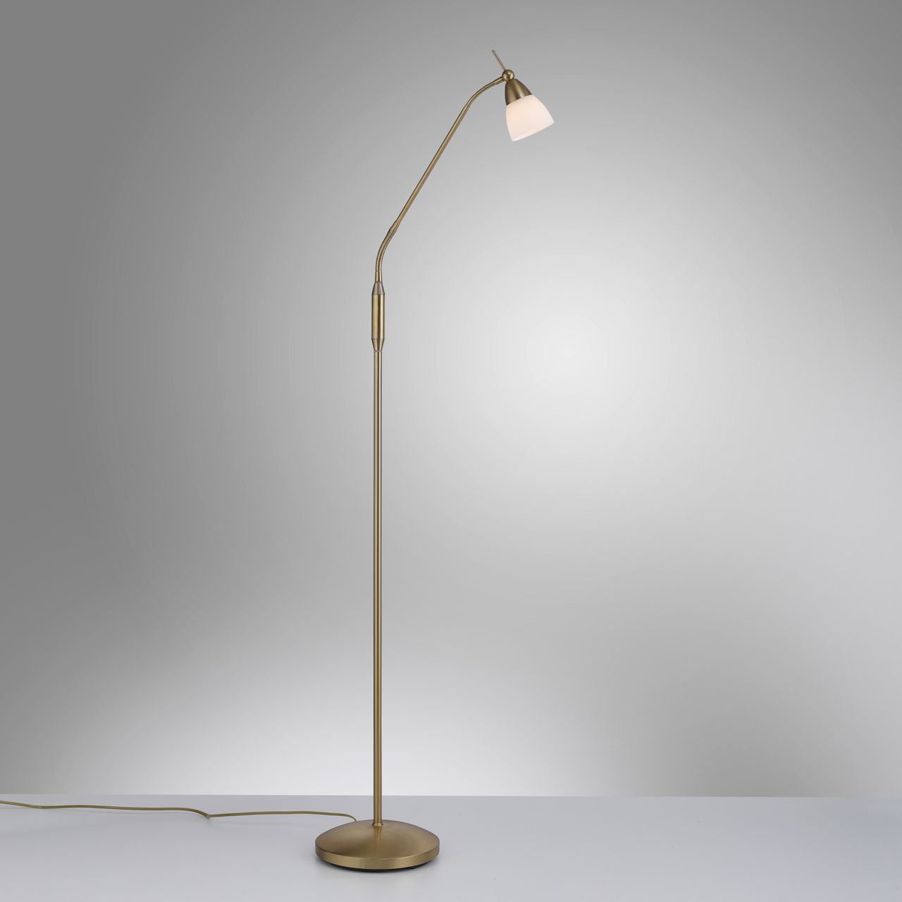 Paul Neuhaus LED Stehleuchte PINO, 1xG9/2,60Watt, 3000 Kelvin, IP20, Altmessing