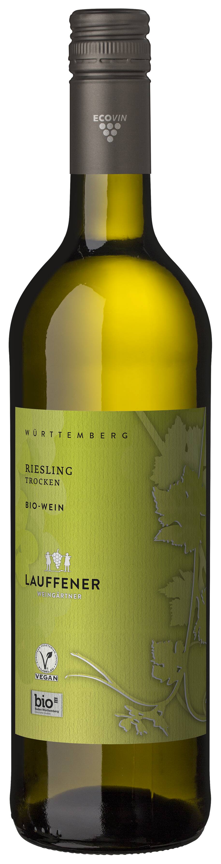 Lauffener Weingärtner eG Lauffener "Ecovin" Riesling trocken vegan 2022