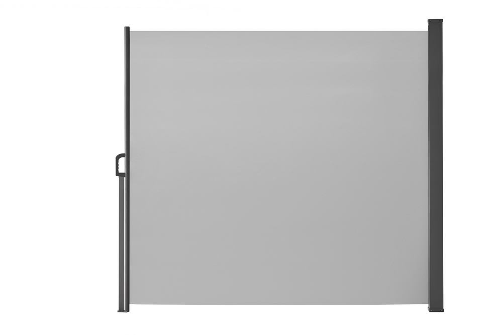 Gartenfreude Seitenmarkise 190 x 300 cm, hellgrau