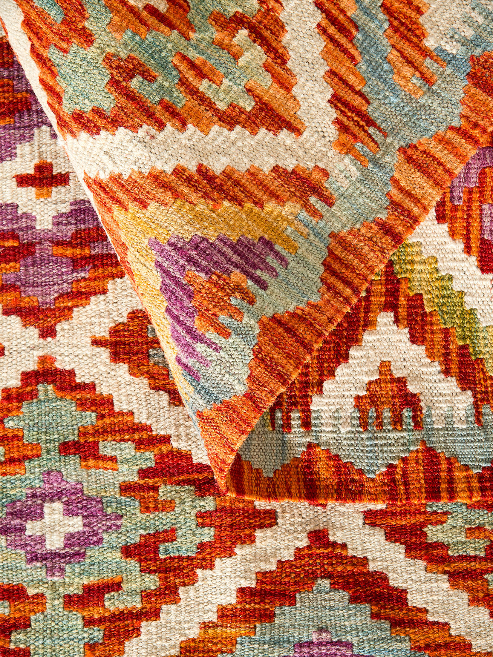Afghan Kelim ca. 79 x 124 cm, Unikat / Einzelstück