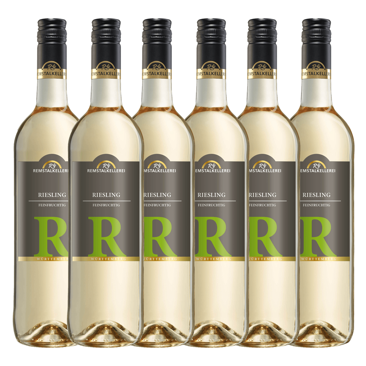 Württembergische WZG Remstal Riesling Qba feinfruchtig 0,75L 6er Karton