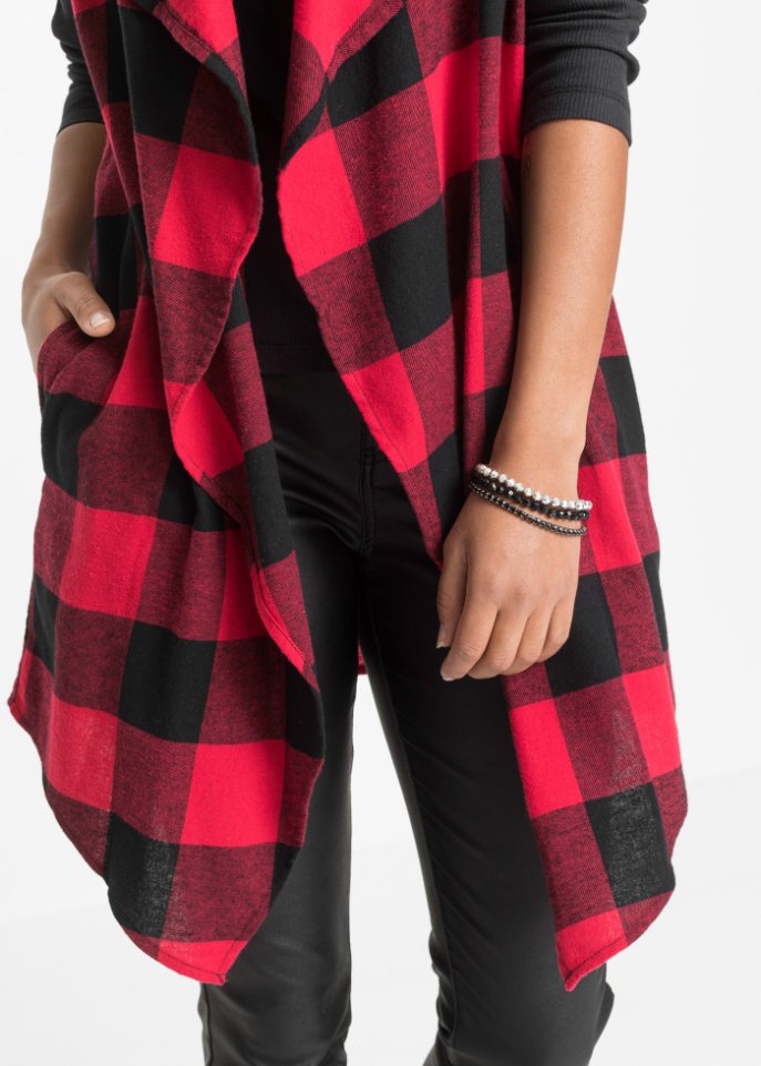 Flanell-Weste