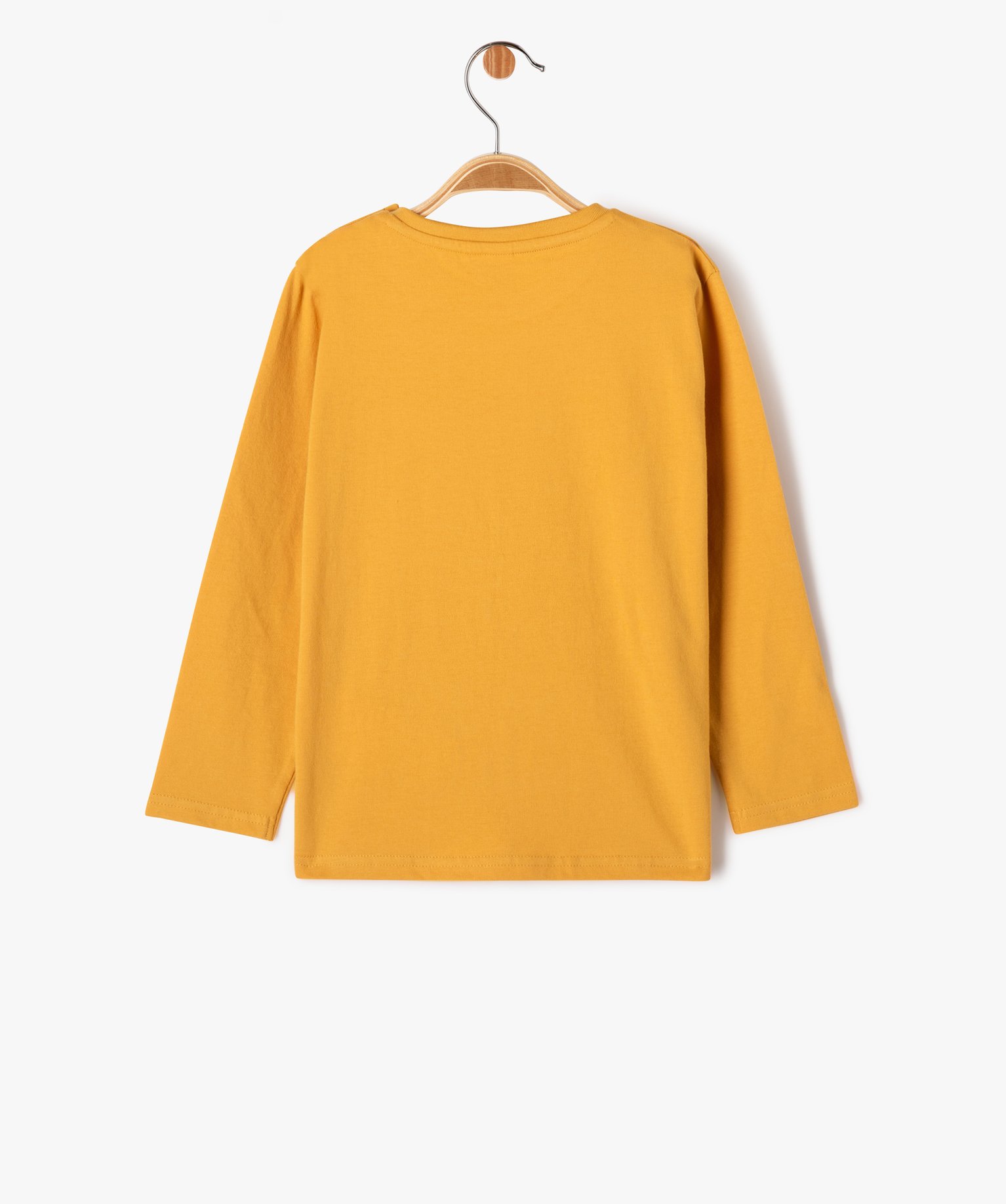 Tee-shirt manches longues imprimé Mickey bébé Garçon - D... jaune | GEMO