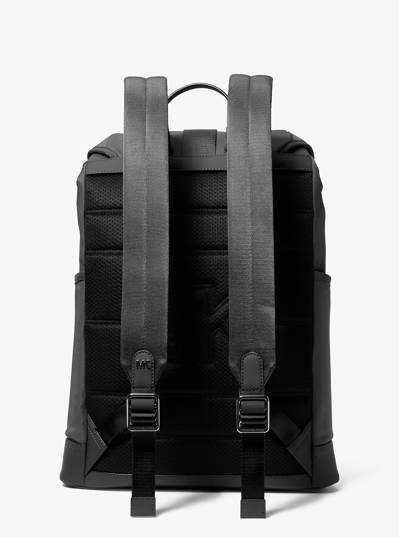 Eli Nylon Aviator Backpack - BLACK