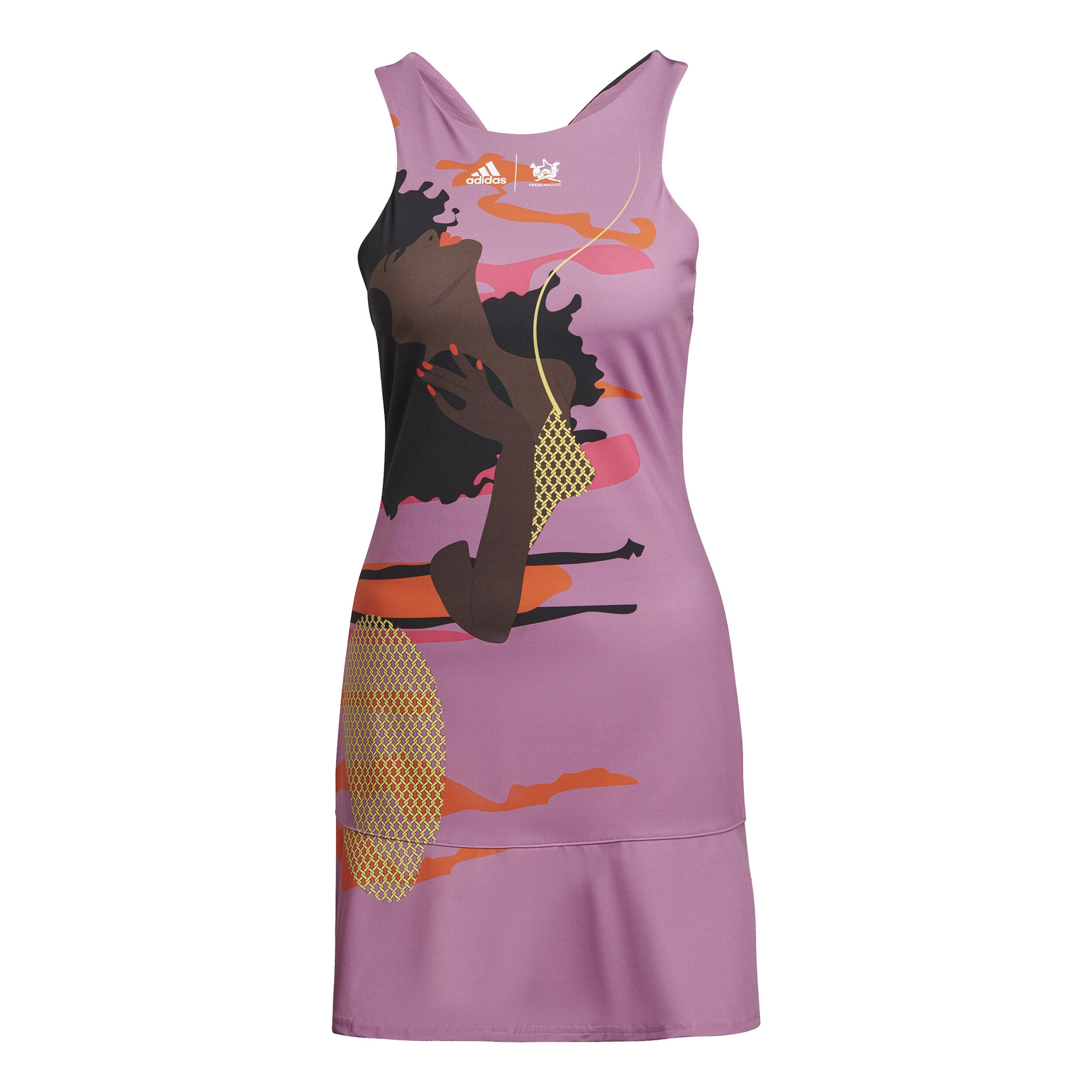 New York Y Kleid Damen - Flieder, Mehrfarbig