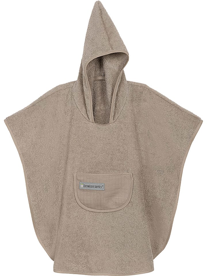 Odenwälder Badeponcho in Hellbraun günstig kaufen onesize