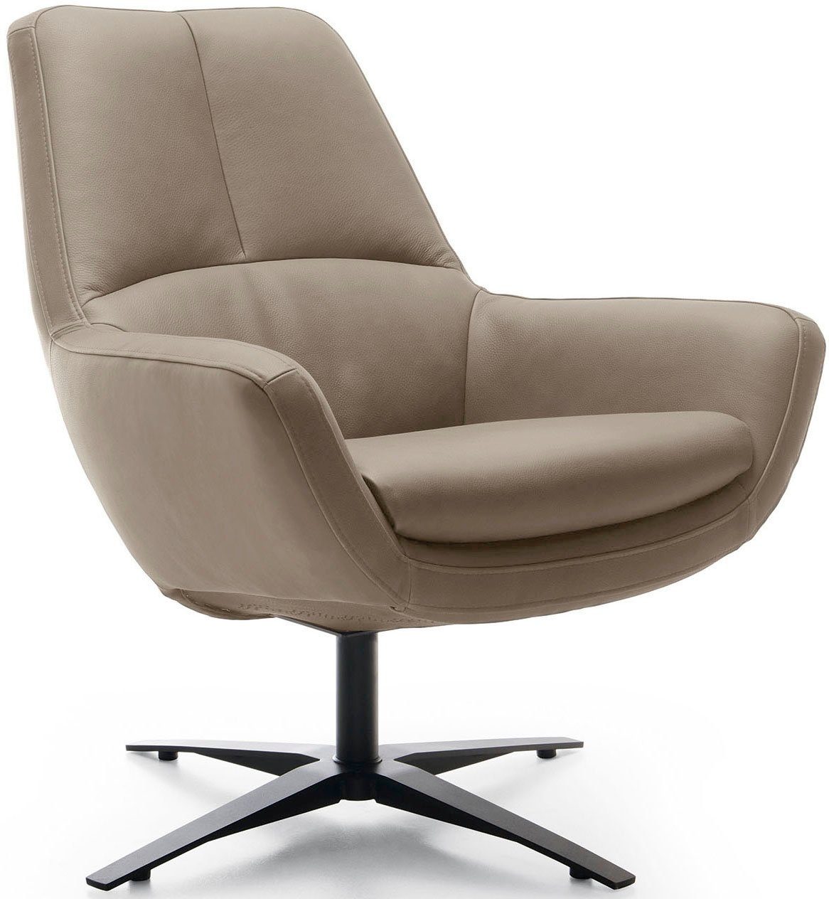 BETYPE Drehsessel Be Organic Standard Back, in elegantem Design mit Drehfunktion