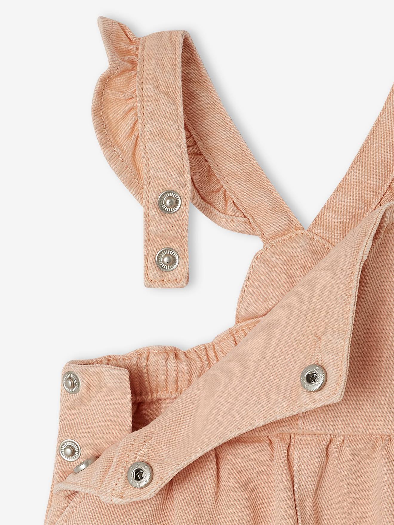 Vertbaudet Baby Latzkleid Oeko-Tex - rosa