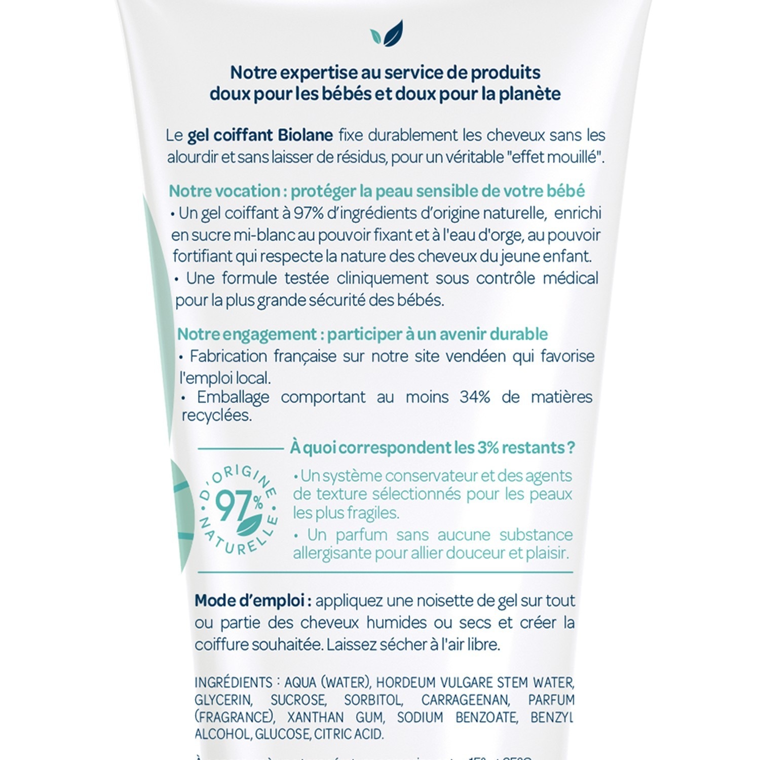 Biolane Styling Gel 100 ml