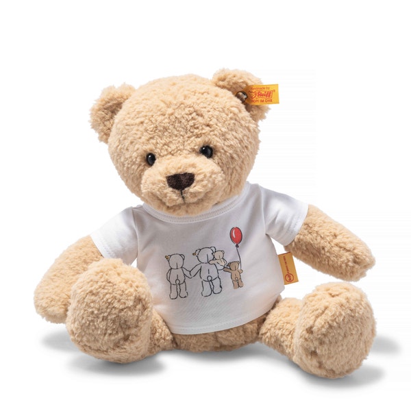 Ben Teddybär mit T-Shirt, 30 cm, beige