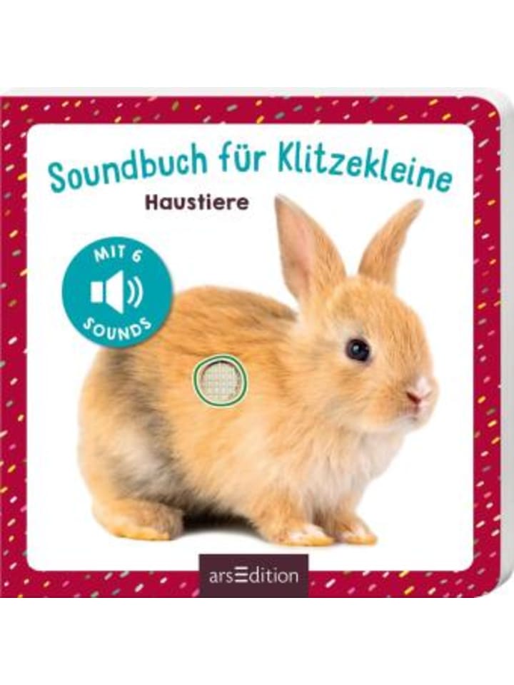 ars edition Buch - Soundbuch für Klitzekleine - Haustiere günstig kaufen onesize
