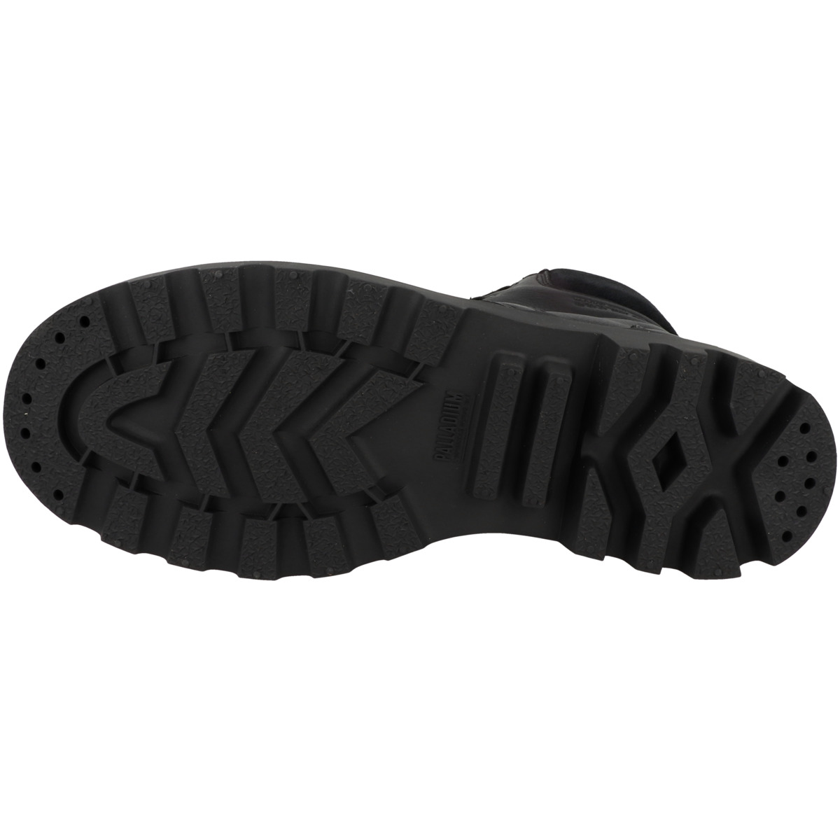 Palladium Pallabrousse Cuff Wp Schnürboots schwarz