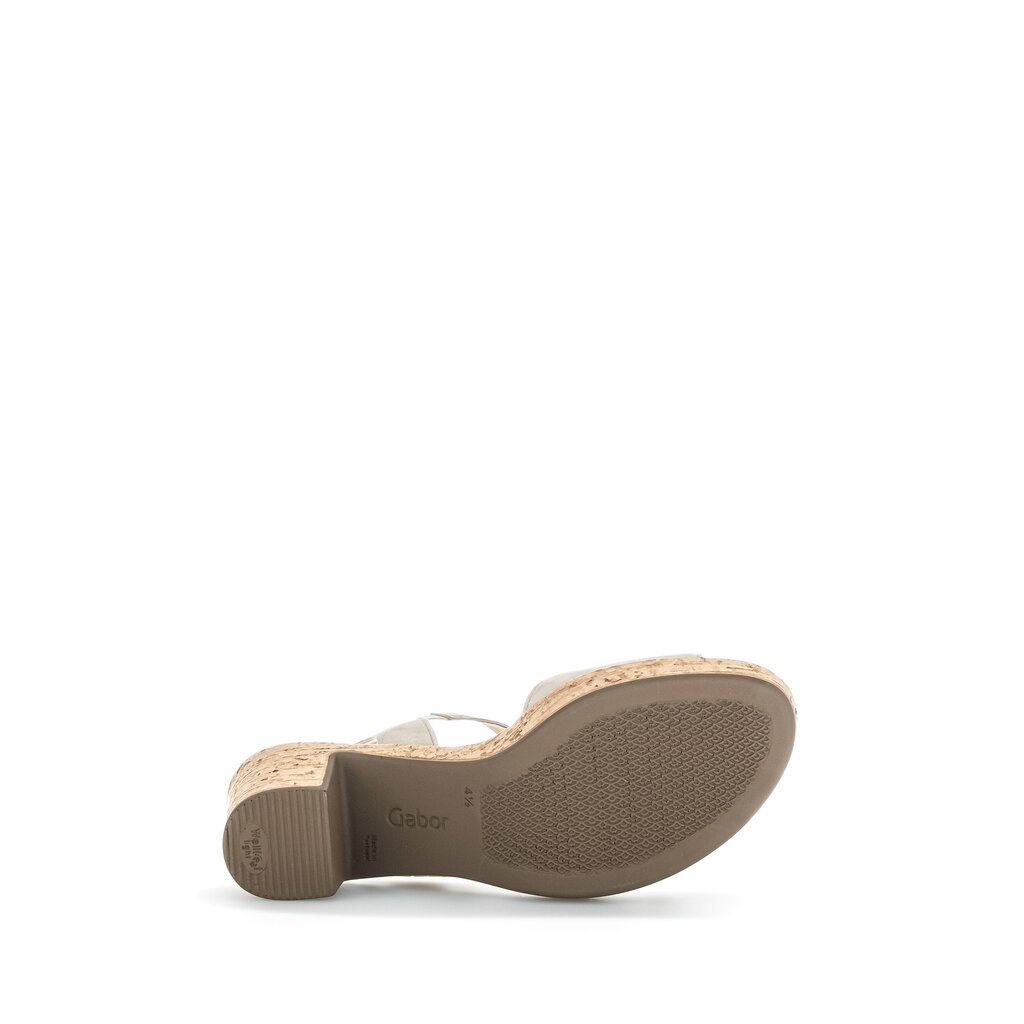 Gabor fashion Plateau Sandale beige