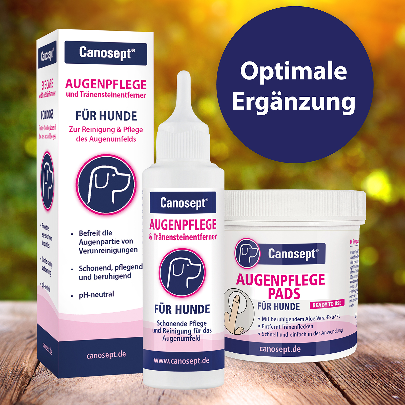 Canosept Augen- & Ohrenpflege Canosept Augenpflege für Hunde 120 ml