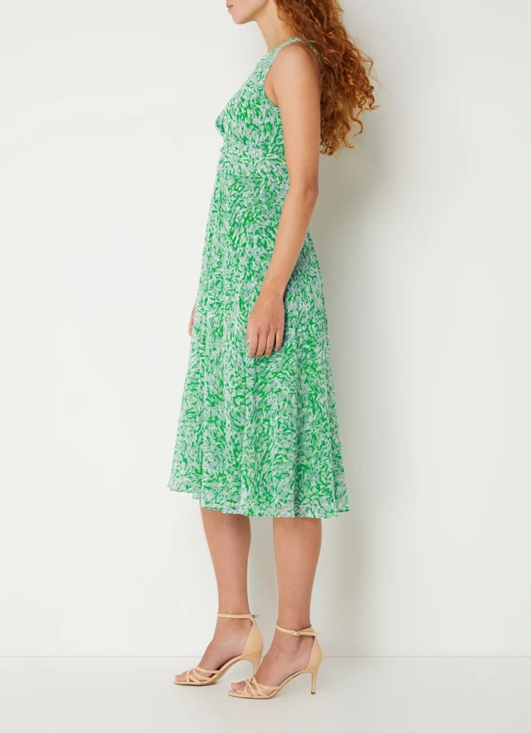 Abito midi stampato Hobbs Jess