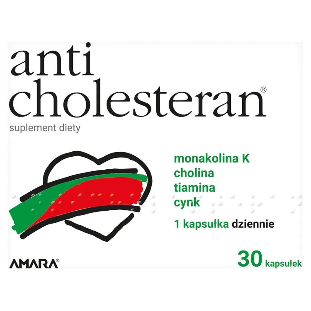 Antiholesterol, Preparat za održavanje pravilnog nivoa holesterola, Kapsule