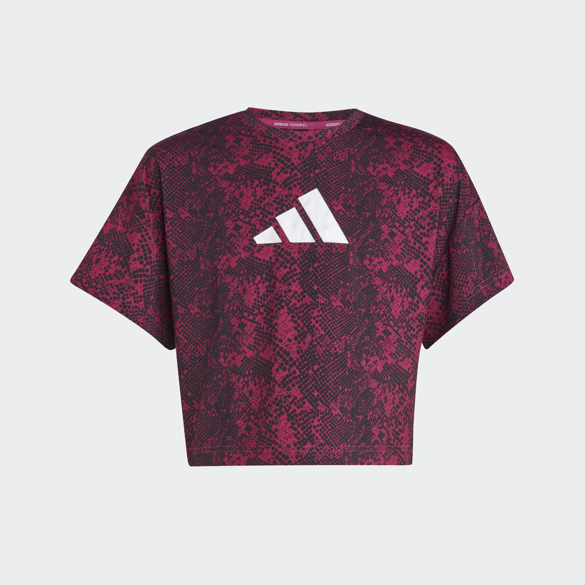 adidas Performance Funktionsshirt AEROREADY ANIMAL-PRINT T-SHIRT