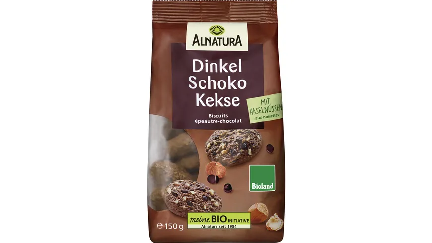 Alnatura Bioland-Dinkel Schoko Kekse 150 g