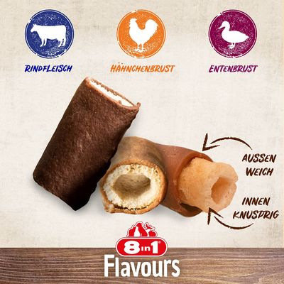 8in1 Flavours Crunchy Rolls