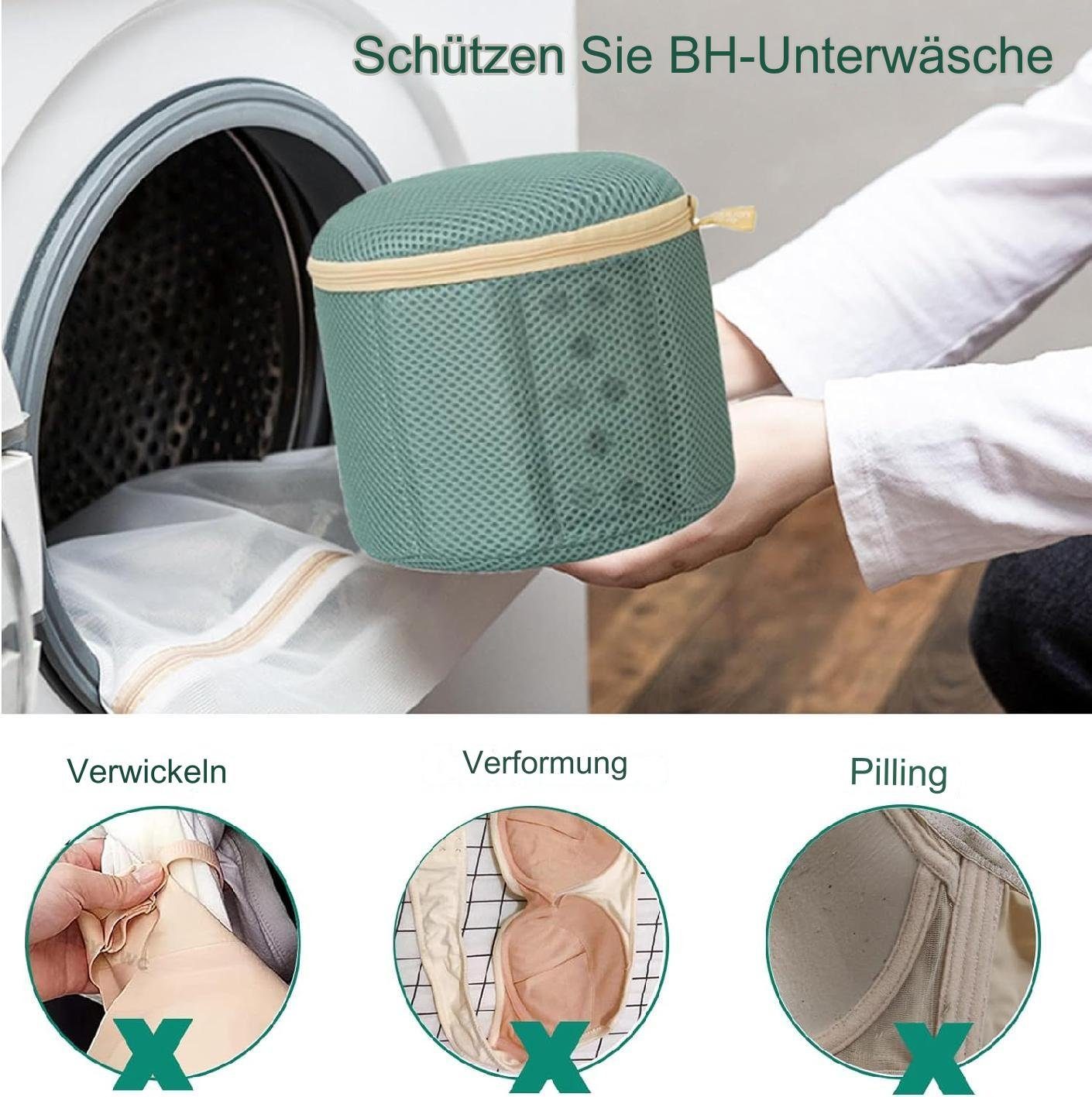 HIBNOPN Wäschesäckchen BH Wäschesack, 2 Stück Wäschenetz, schützt empfindliche Wäsche,(2-St)
