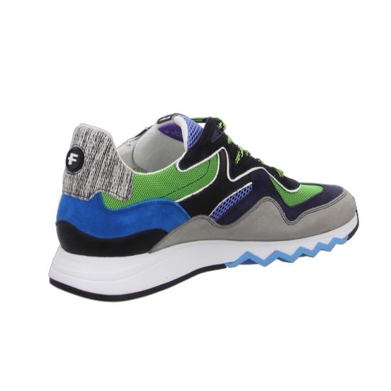 FLORIS VAN BOMMEL Freizeit Schnürer bunt HEREN MOLIERE RZFloris Sport Lime Textil